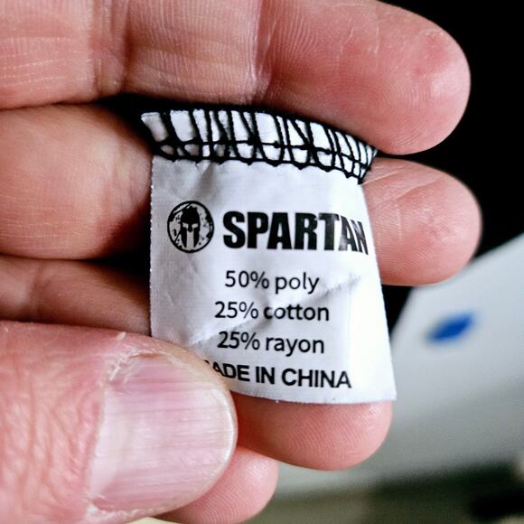 Women's Size XL Spartan Trail Race Tee Shirt Black Event Finisher Workout - Picture 7 of 7